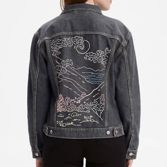 Levi's Ex-boyfriends Trucker Jean Jacket - Picture 1 of 2